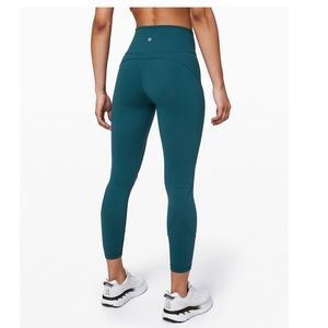 Lululemon dark teal/blue leggings